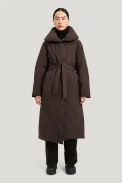 Ayla Insulated Wrap Coat — Vattentät Jacka Dam