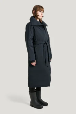 Ayla Insulated Wrap Coat — Vattentät Jacka Dam