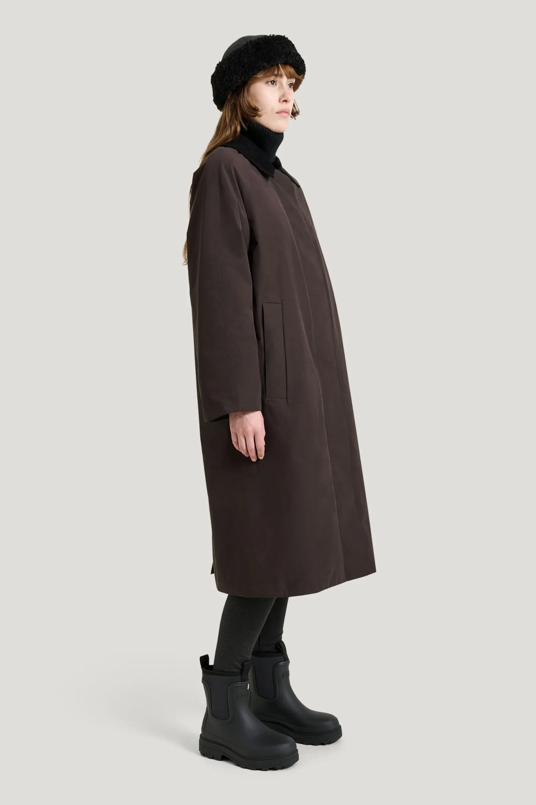 Core Long Jacket — Vattenavisande Jacka Dam
