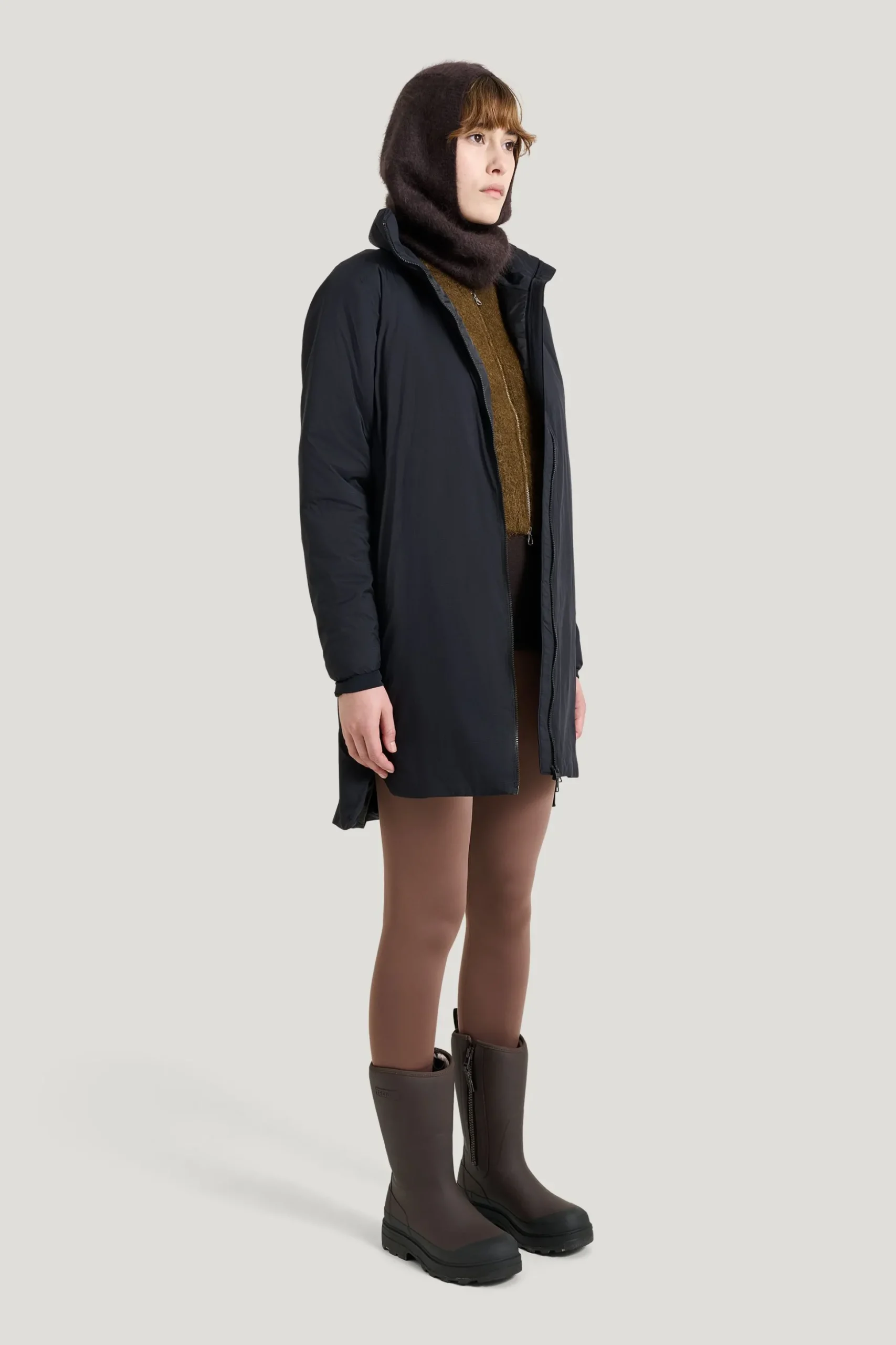 Core Long Jacket — Vattenavisande Jacka Dam