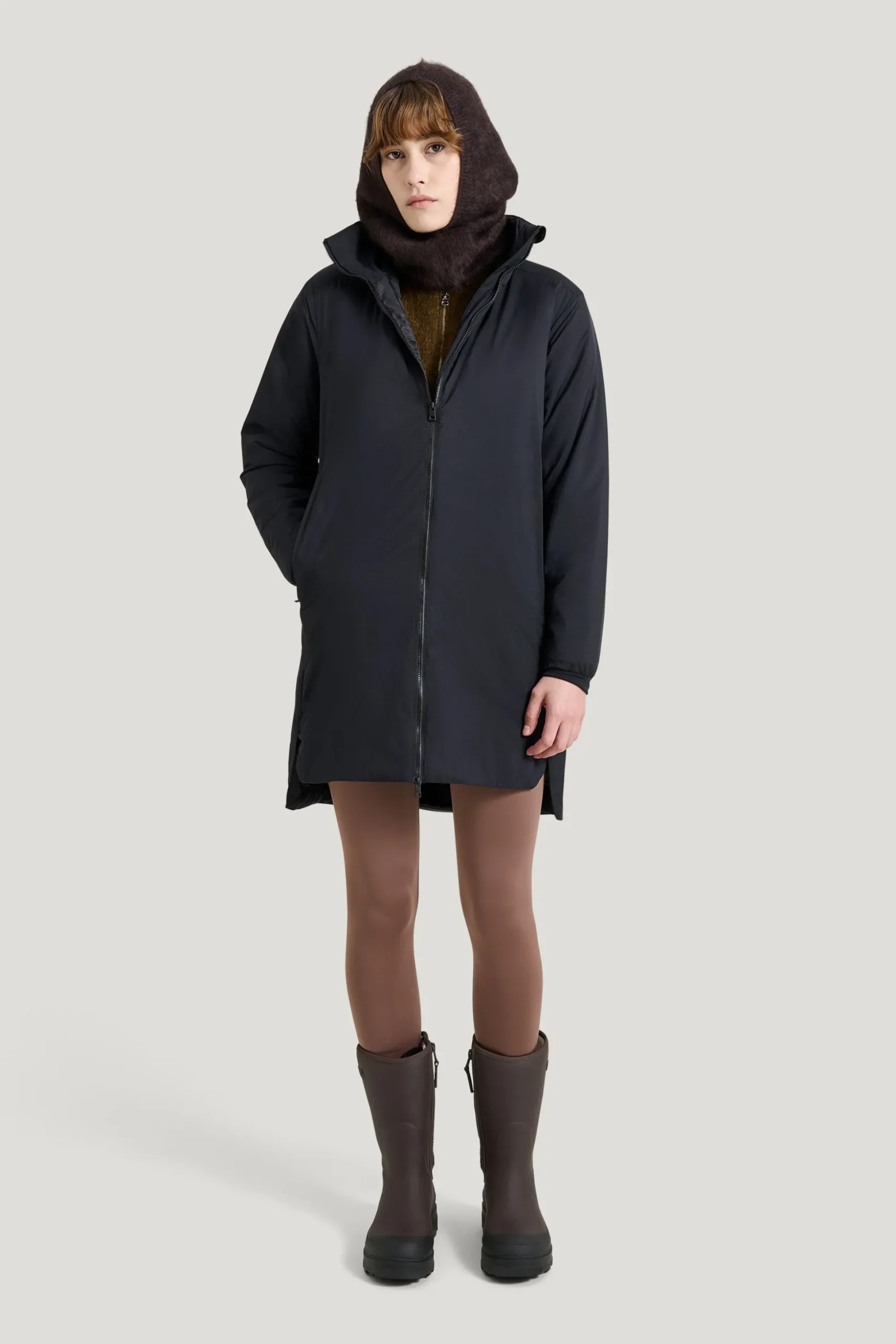 Core Long Jacket — Vattenavisande Jacka Dam