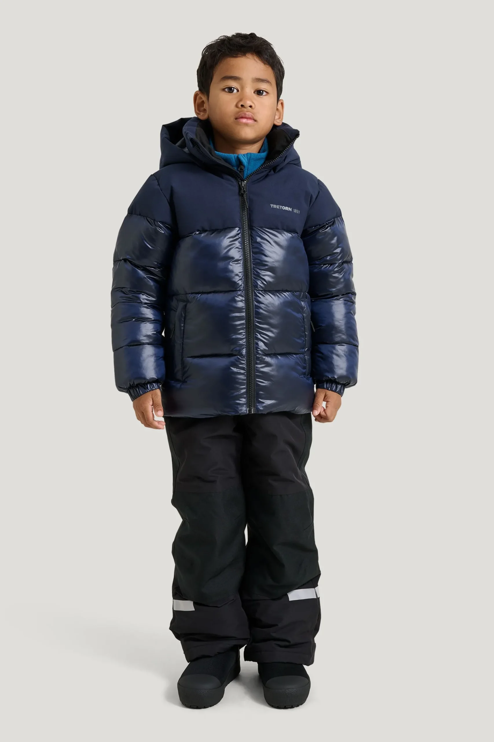 Flake Puffer Jacket — Vattentät Jacka Barn