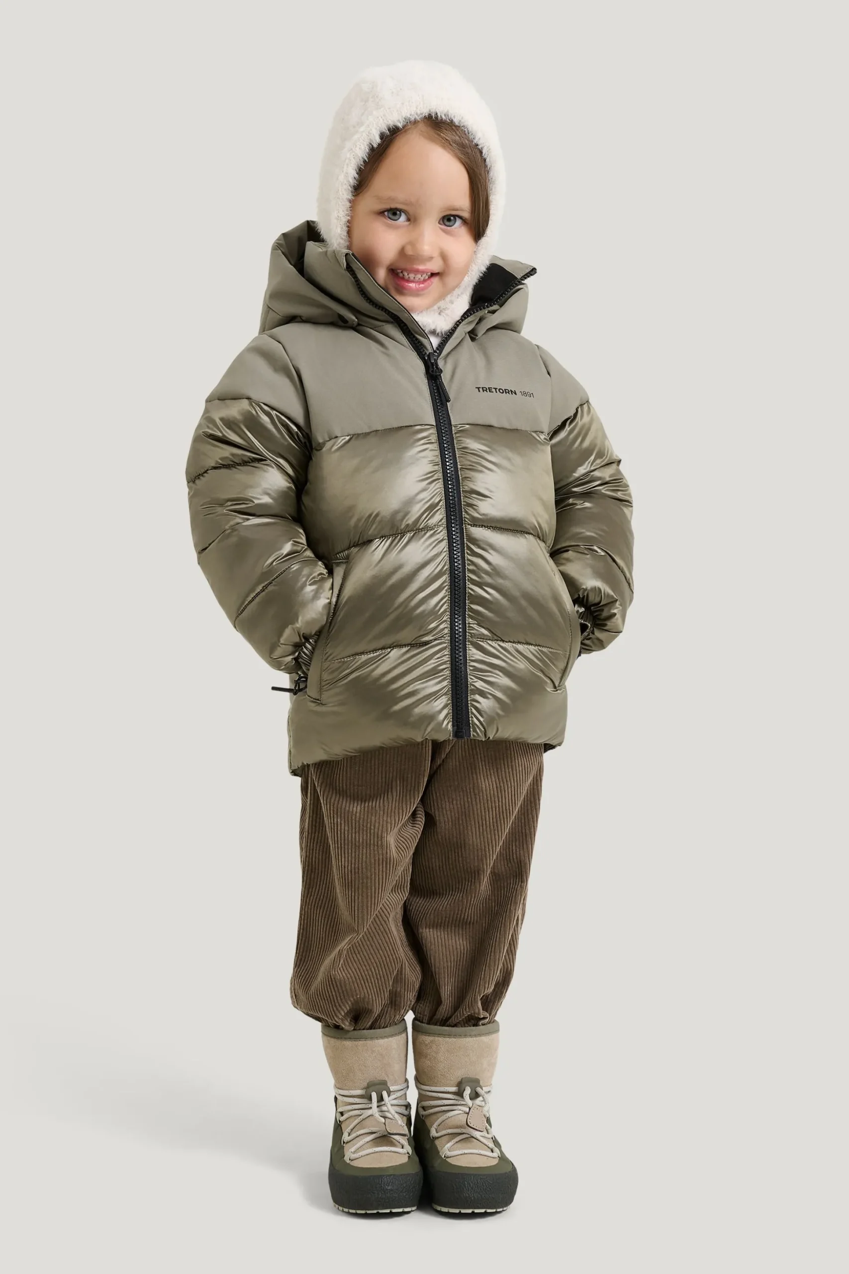 Flake Puffer Jacket — Vattentät Jacka Barn