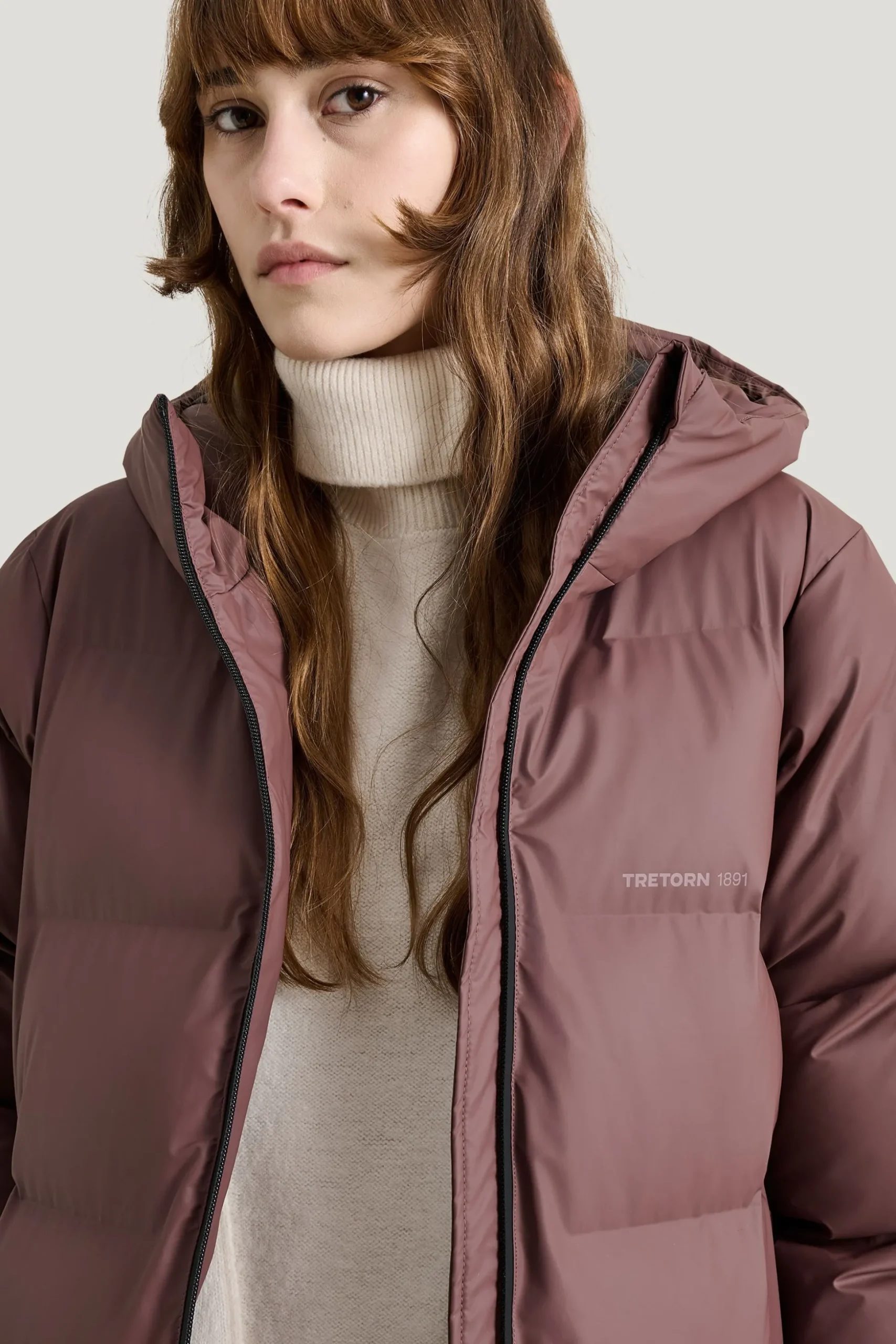 Jade Puffer Raincoat — Regnjacka Dam