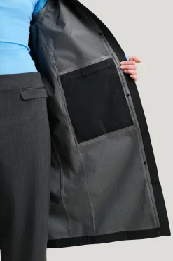 Lone Wrap Coat — Vattentät Trechcoat Dam