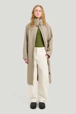 Lone Wrap Coat — Vattentät Trechcoat Dam