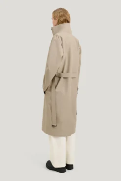 Lone Wrap Coat — Vattentät Trechcoat Dam