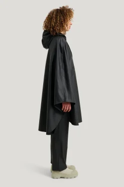 Pu Light Rainponcho — Regnjacka Dam/Herr