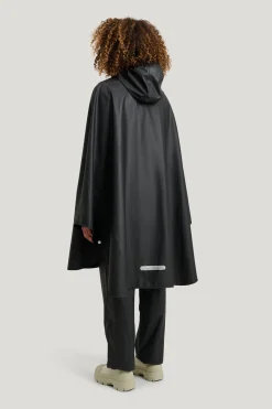 Pu Light Rainponcho — Regnjacka Dam/Herr