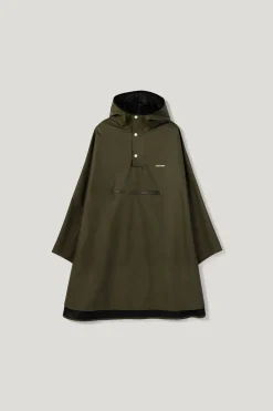 Pu Light Rainponcho — Regnjacka Dam/Herr