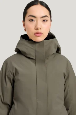 Row Insulated Parka — Vattentät Jacka Dam