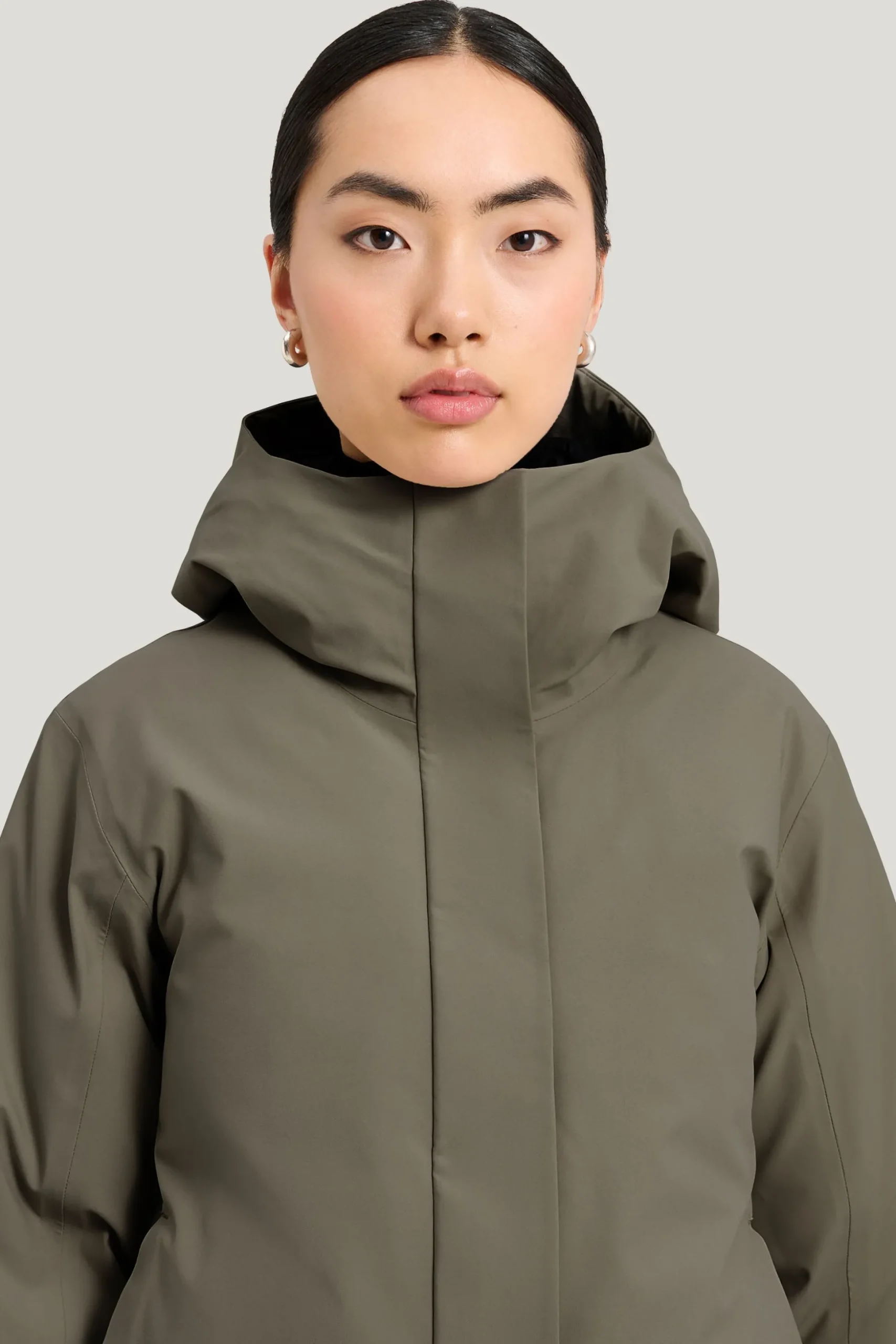 Row Insulated Parka — Vattentät Jacka Dam