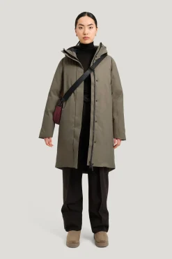 Row Insulated Parka — Vattentät Jacka Dam