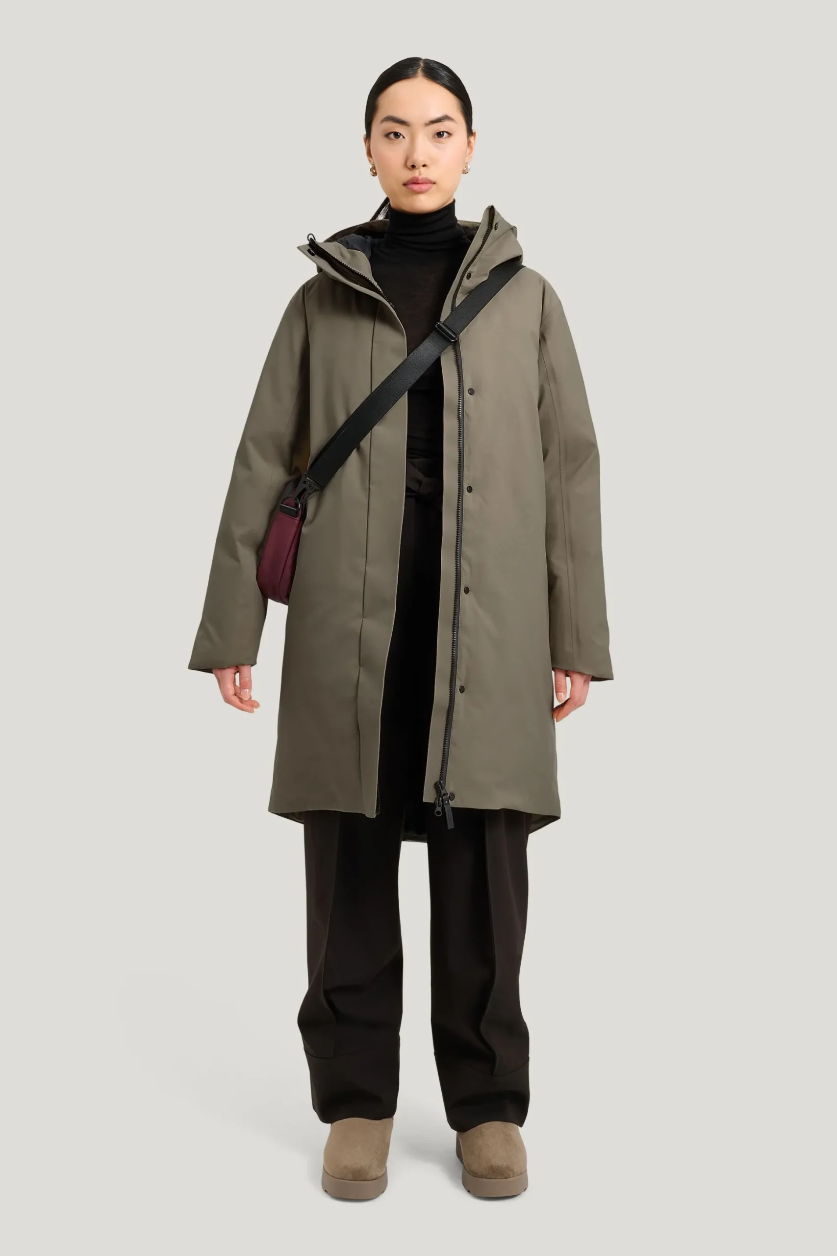 Row Insulated Parka — Vattentät Jacka Dam